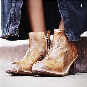 Bed Stu distressed leather boots size 6.5
